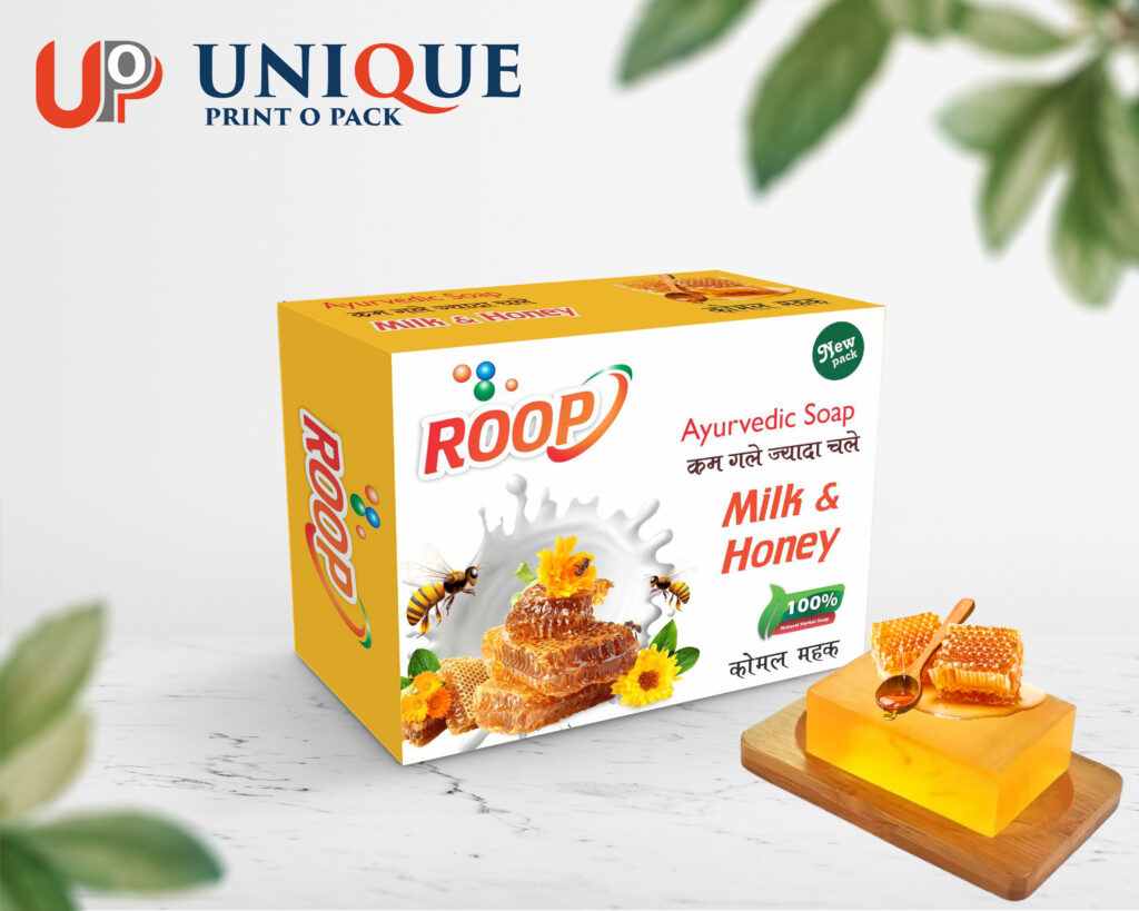 roop ayurvedic soap milk & honey